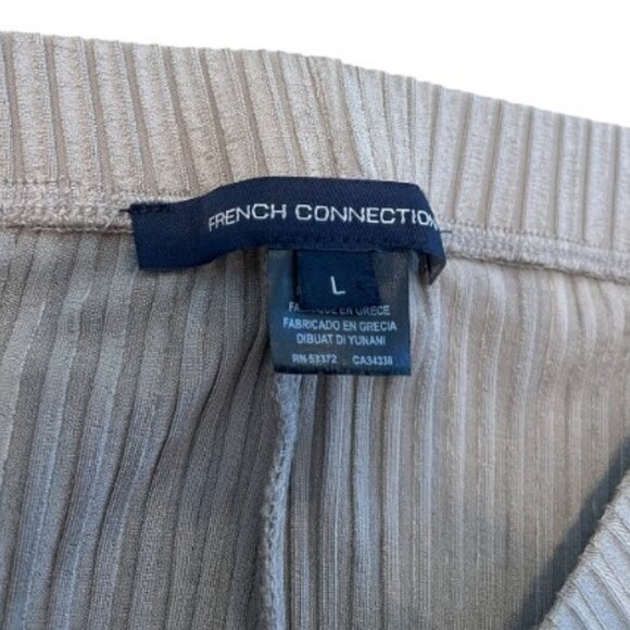 French Connection lounge flare pants size L - Picture 6 of 6